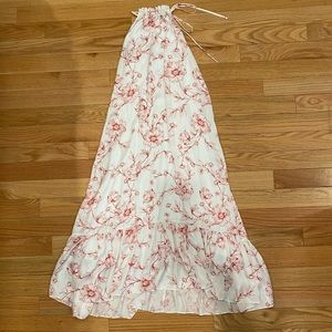 Monique Lhuillier Red and White Dress